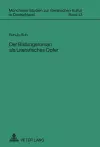 Der Bildungsroman ALS Literarisches Opfer cover