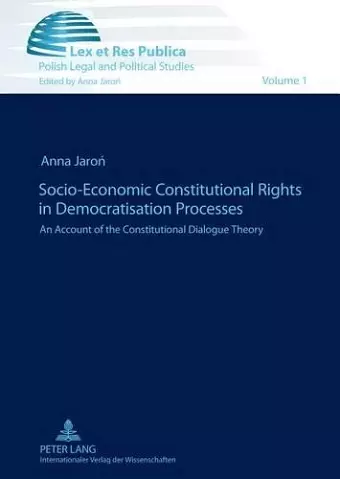 Socio-Economic Constitutional Rights in Democratisation Processes cover