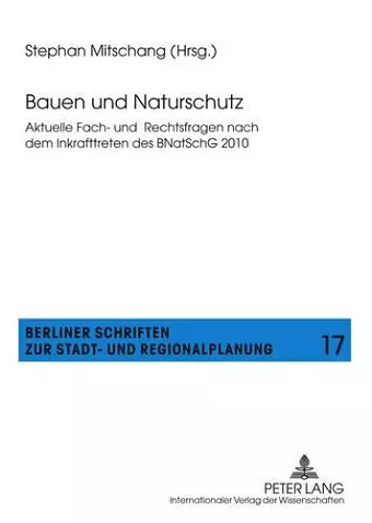 Bauen Und Naturschutz cover