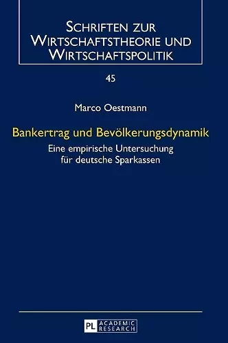 Bankertrag und Bevoelkerungsdynamik cover