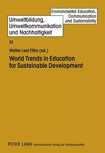 World Trends in Education for Sustainable Development cover