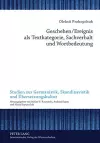 Geschehen/Ereignis ALS Textkategorie, Sachverhalt Und Wortbedeutung cover