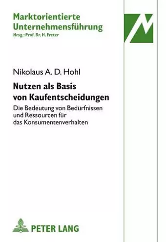 Nutzen ALS Basis Von Kaufentscheidungen cover