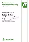 Nutzen ALS Basis Von Kaufentscheidungen cover