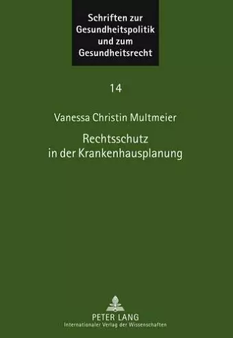 Rechtsschutz in Der Krankenhausplanung cover