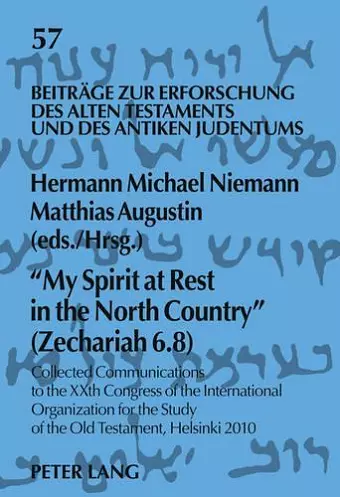 «My Spirit at Rest in the North Country» (Zechariah 6.8) cover