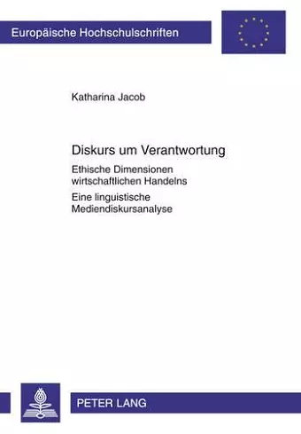 Diskurs Um Verantwortung cover