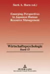 Emerging Perspectives in Japanese Human Resource Management cover