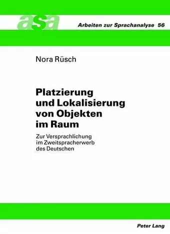 Platzierung Und Lokalisierung Von Objekten Im Raum cover