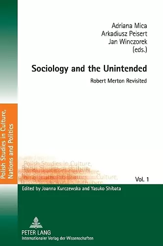 Sociology and the Unintended cover