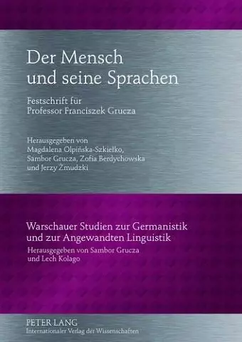 Der Mensch und seine Sprachen cover