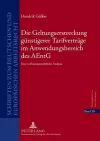 Die Geltungserstreckung Guenstigerer Tarifvertraege Im Anwendungsbereich Des Aentg cover