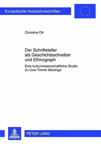 Der Schriftsteller ALS Geschichtsschreiber Und Ethnograph cover