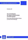 Der Schriftsteller ALS Geschichtsschreiber Und Ethnograph cover