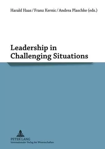 Leadership in Challenging Situations cover