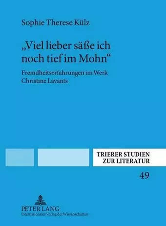 "Viel Lieber Seasse Ich Noch Tief Im Mohn" cover