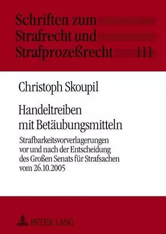 Handeltreiben Mit Betaeubungsmitteln cover