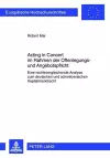 Acting in Concert Im Rahmen Der Offenlegungs- Und Angebotspflicht cover