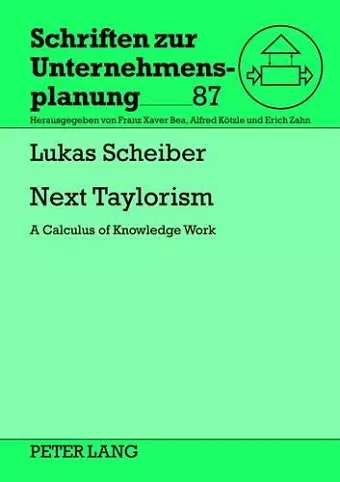 Next Taylorism cover