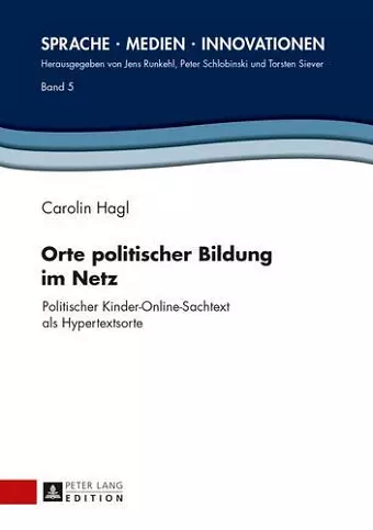 Orte Politischer Bildung Im Netz cover