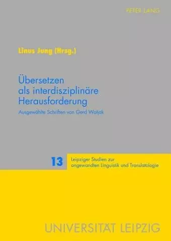 Uebersetzen ALS Interdisziplinaere Herausforderung cover