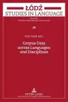 Corpus Data across Languages and Disciplines cover