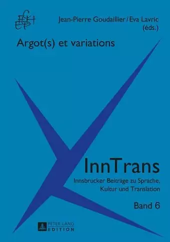 Argot(s) Et Variations cover