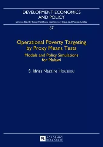 Operational Poverty Targeting by Proxy Means Tests cover