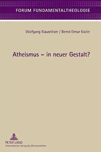 Atheismus - In Neuer Gestalt? cover