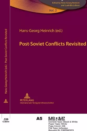 Post-Soviet Conflicts Revisited cover