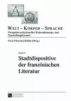 Stadtdispositive Der Franzoesischen Literatur cover