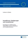 Investitionen, Enteignungen und Umweltschutz cover