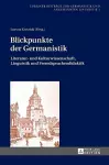 Blickpunkte der Germanistik cover