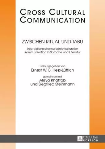 Zwischen Ritual Und Tabu cover