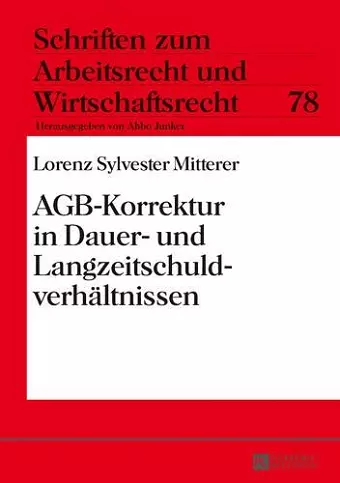 Agb-Korrektur in Dauer- Und Langzeitschuldverhaeltnissen cover