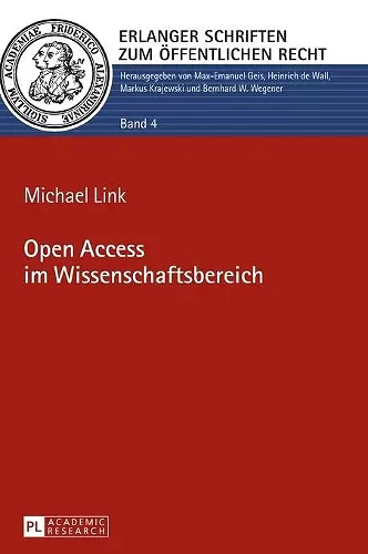 Open Access Im Wissenschaftsbereich cover