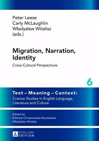 Migration, Narration, Identity cover