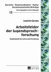 Arbeitsfelder Der Jugendsprachforschung cover