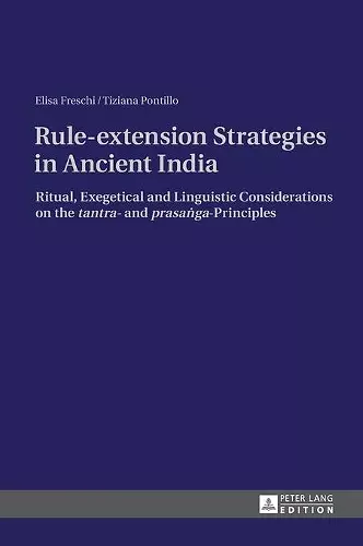 Rule-extension Strategies in Ancient India cover