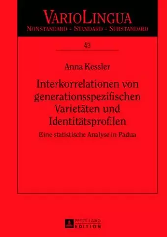 Interkorrelationen Von Generationsspezifischen Varietaeten Und Identitaetsprofilen cover