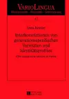 Interkorrelationen Von Generationsspezifischen Varietaeten Und Identitaetsprofilen cover