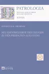 Neu identifizierte Textzeugen zu den Predigten Augustins cover