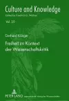 Freiheit Im Kontext Der Wissenschaftskritik cover