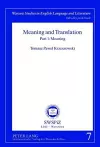 Meaning and Translation cover