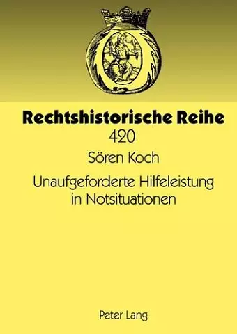 Unaufgeforderte Hilfeleistung in Notsituationen cover