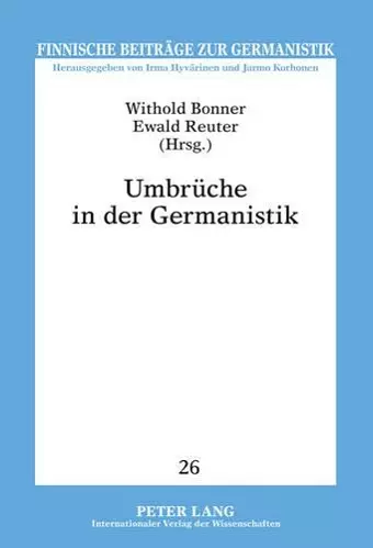 Umbrueche in Der Germanistik cover