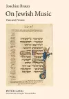 On Jewish Music cover