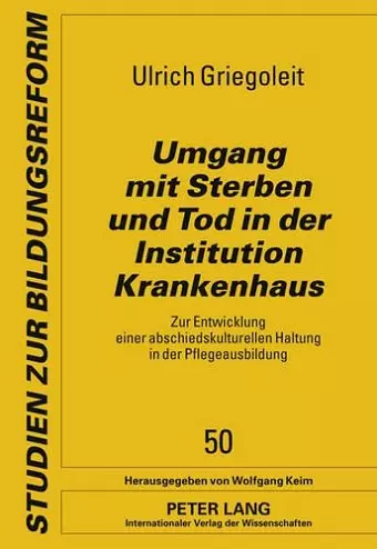 Umgang Mit Sterben Und Tod in Der Institution Krankenhaus cover