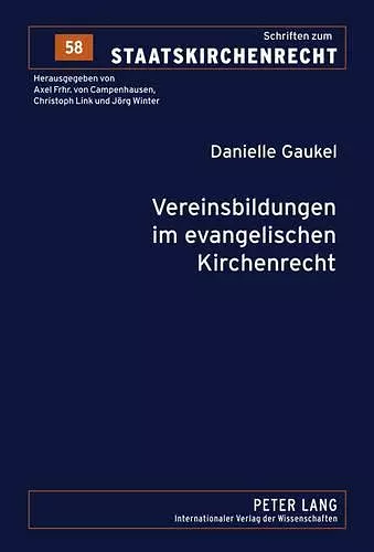 Vereinsbildungen Im Evangelischen Kirchenrecht cover