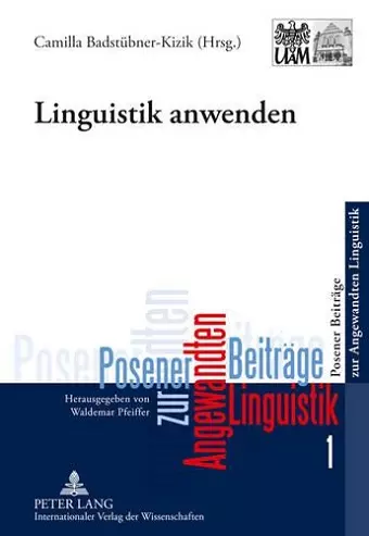 Linguistik Anwenden cover